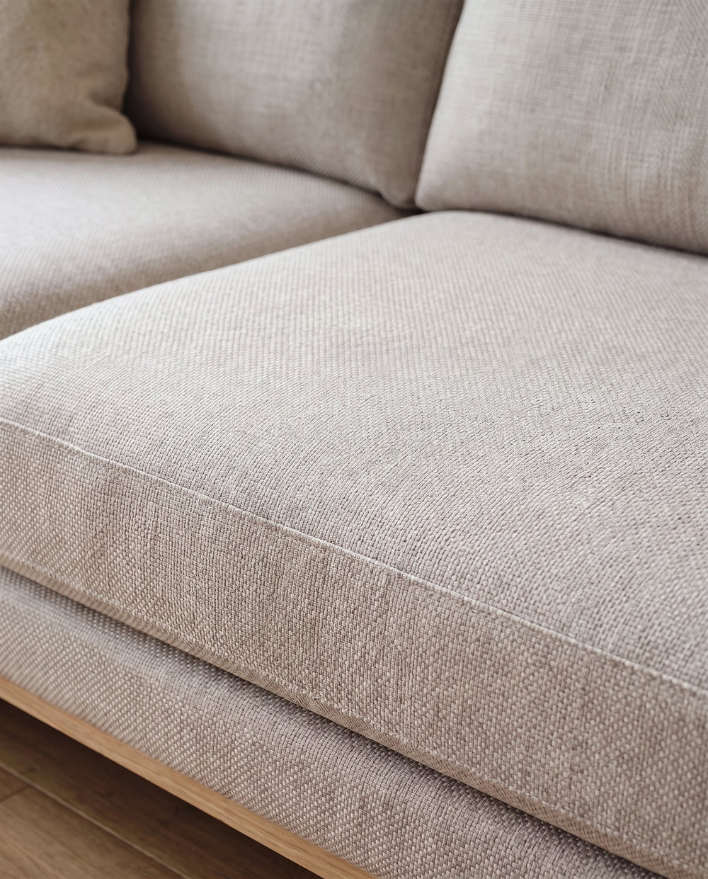 Na: behandeld met FABRIC+ op het pad
