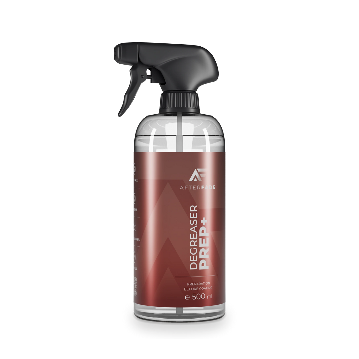 Afterfade Prep+ surface degreaser, 500 ml, side view