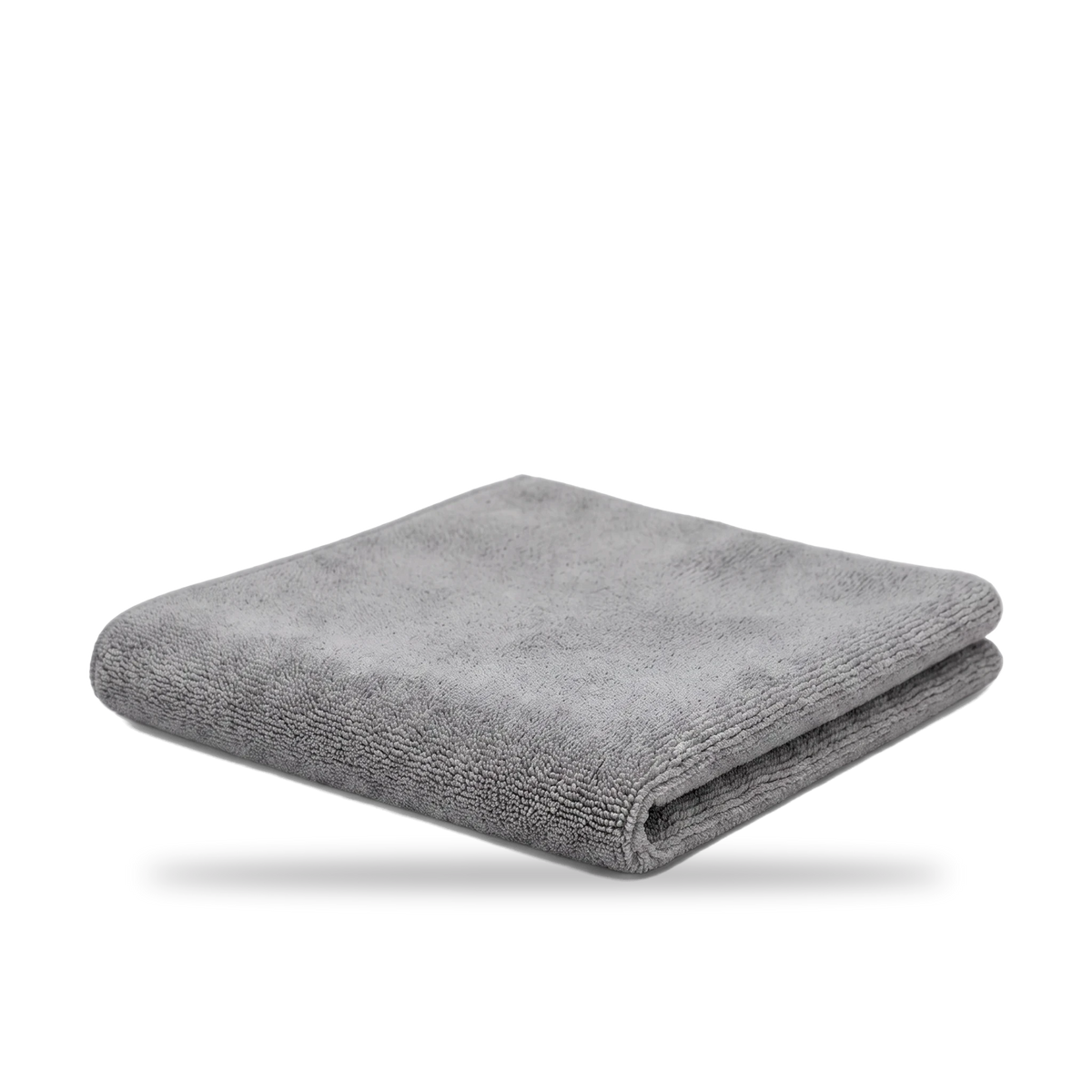 Afterfade grey microfibre cloth, folded