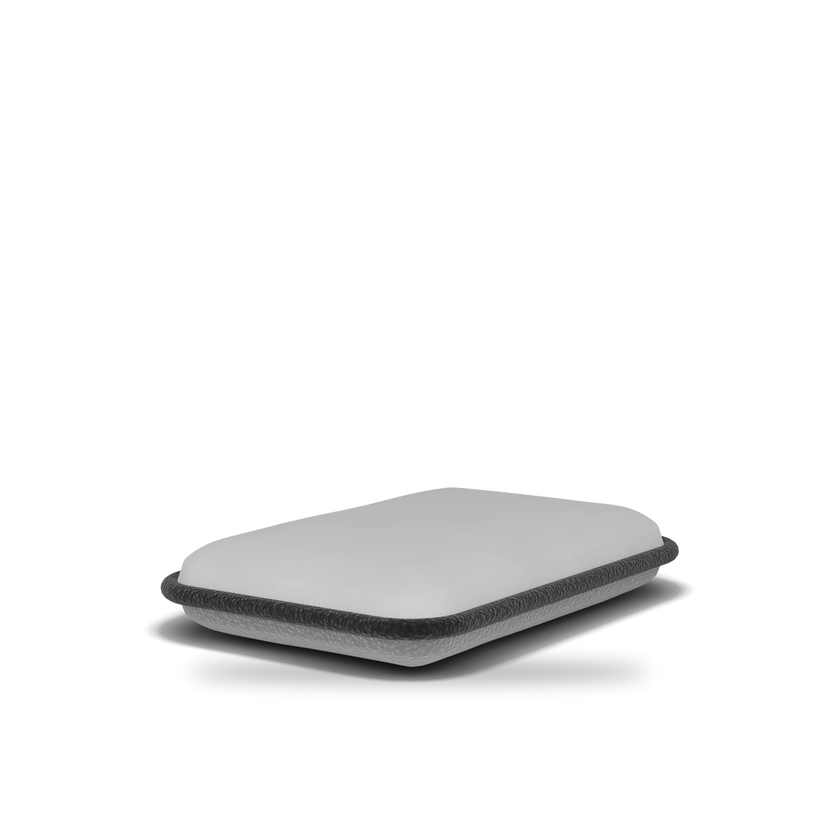 Afterfade scrub pad for fabric, white side up