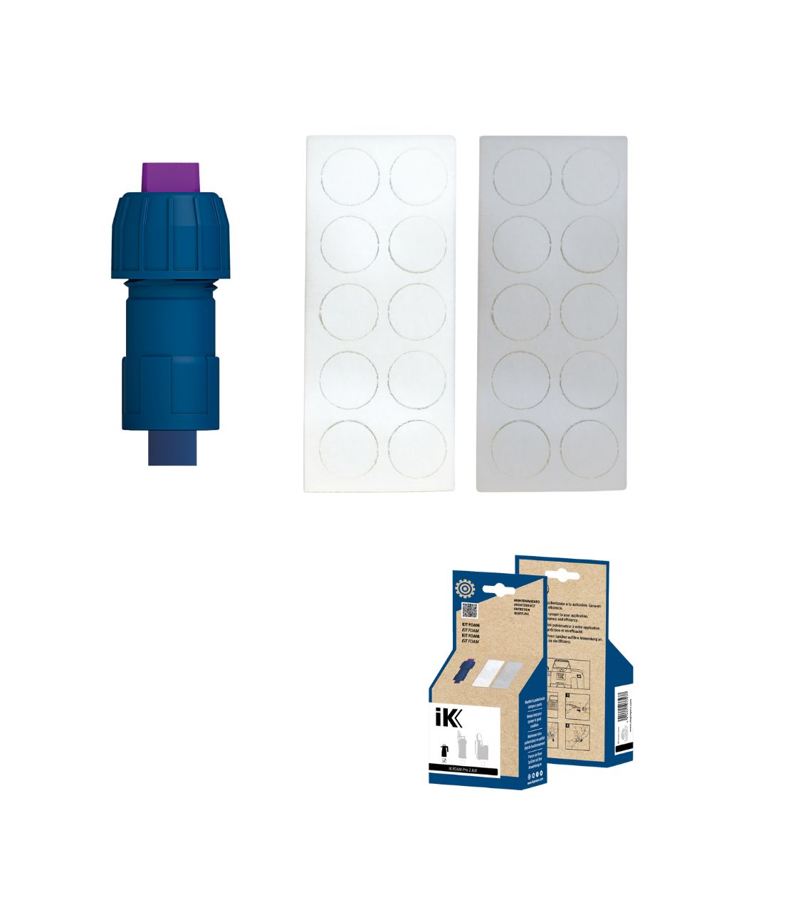 IK FOAM Pro 2 Alkaline nozzle and 20 filters