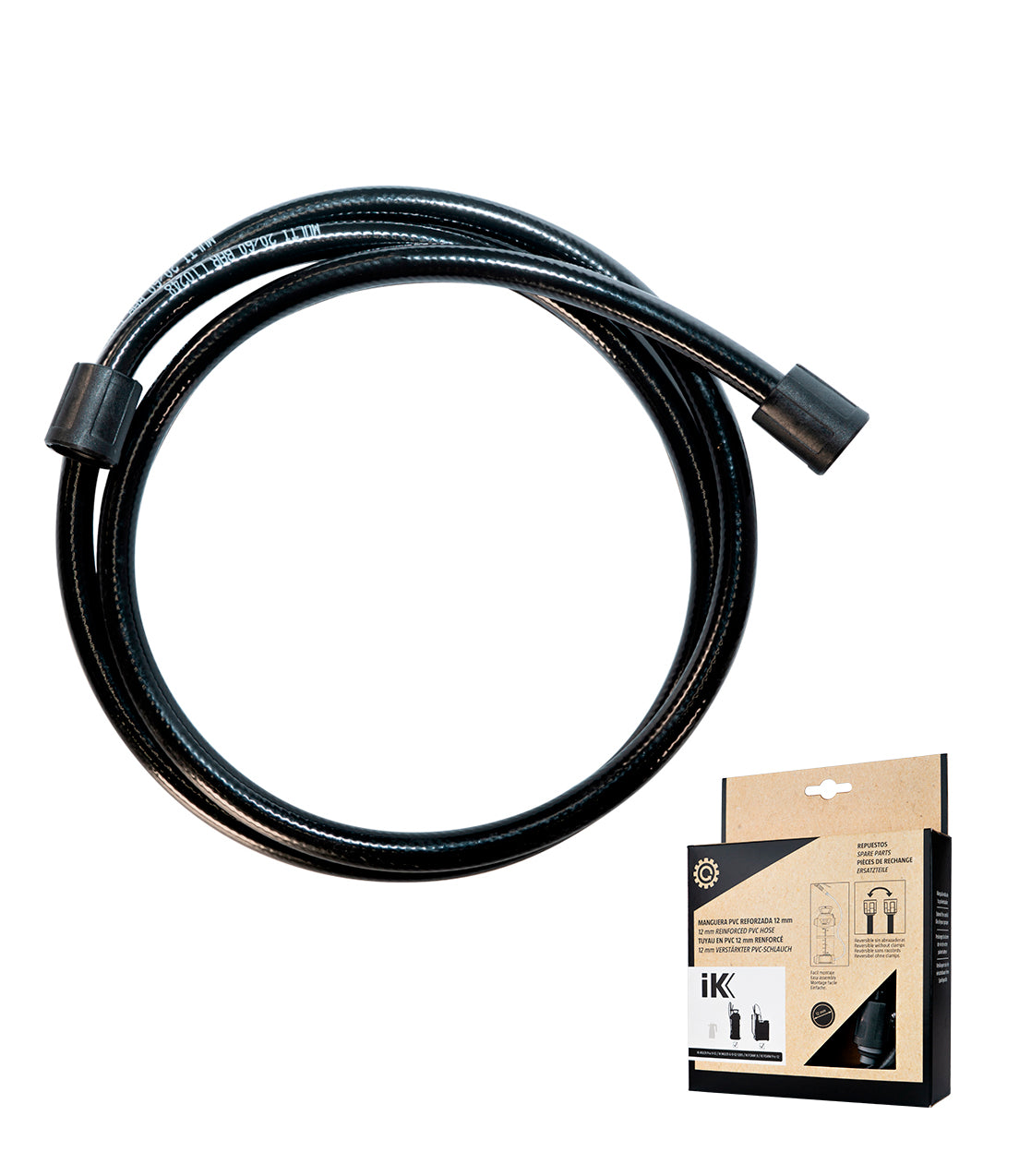 IK slang 1,5 m, versterkt PVC