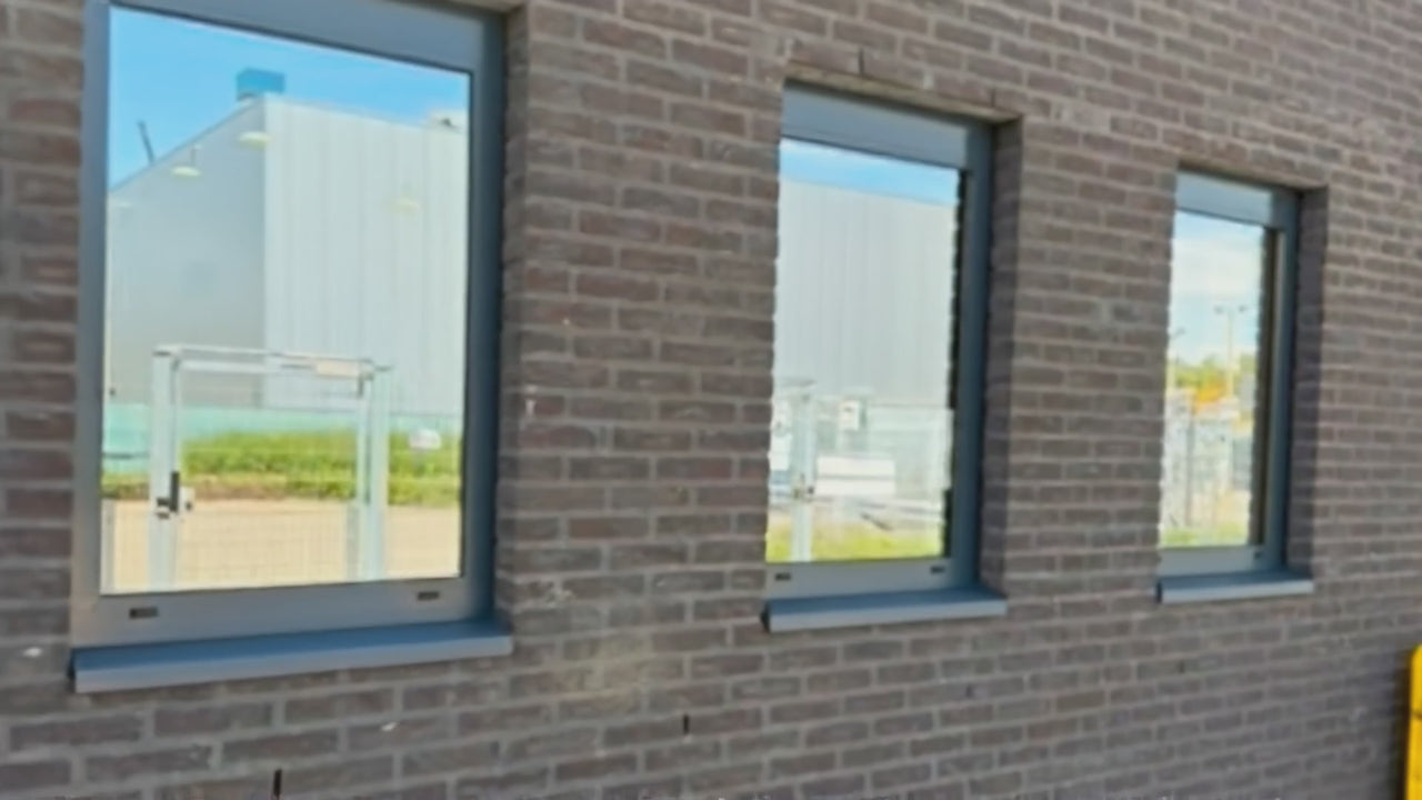 Hero: anthracite windows in evening light